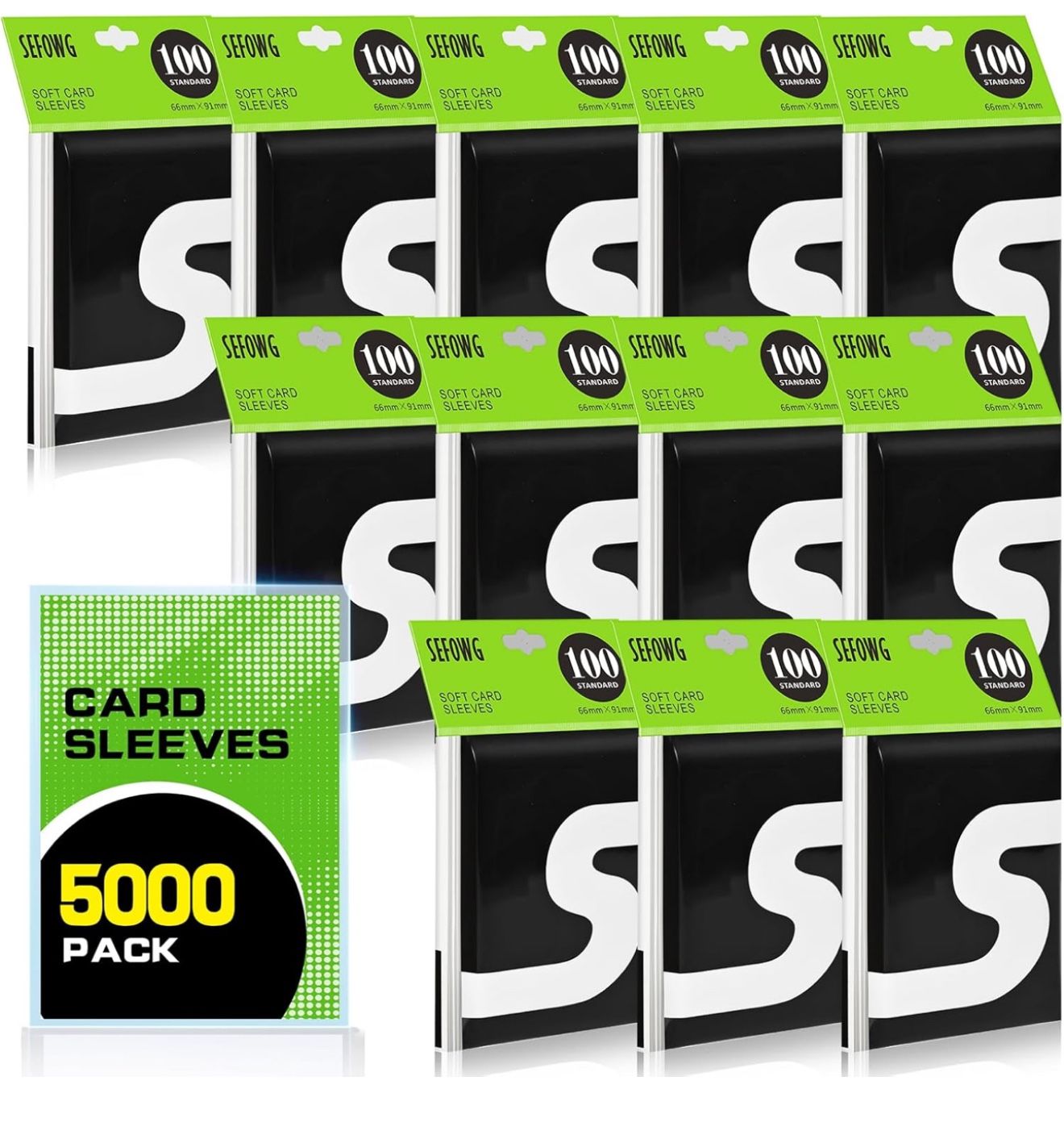 8000 Penny Sleeves For Cards