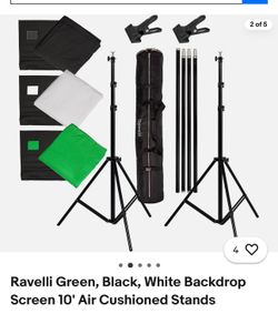 Profesional photography backdrop stand 10x12”