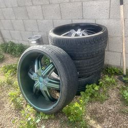 26”rims And Tires 