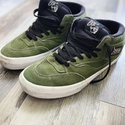 Vans Skate Half Cab Chive Green  Size 10