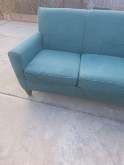 Blue sofa
