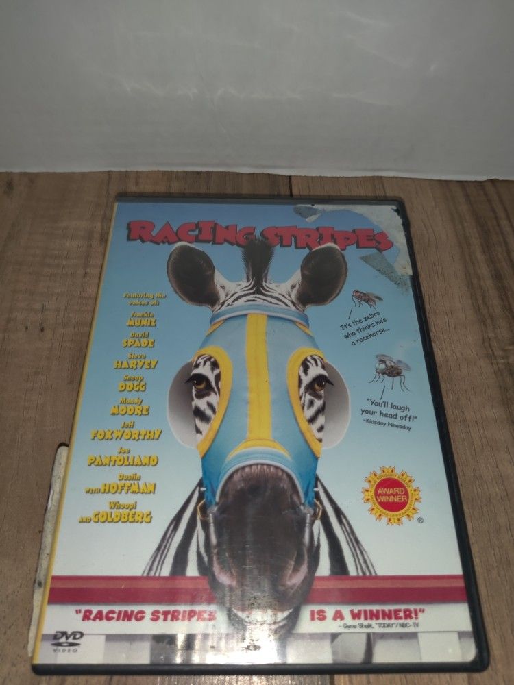 Racing Stripes DVD 2005 Widescreen Kids Movie. Packaging has some wear from age and use. Sold as is.