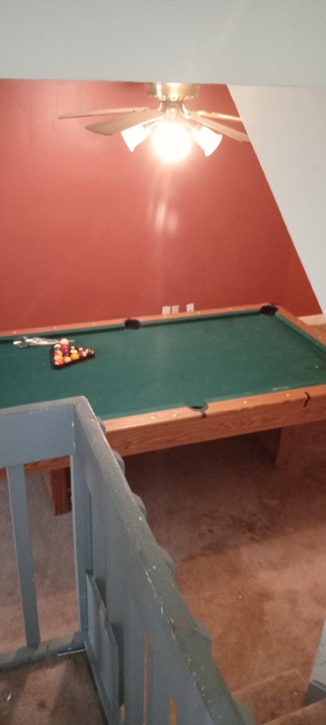 Nice Slate Pool Table