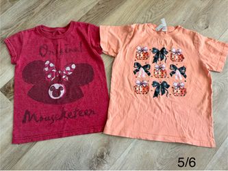 Size 5/6 girls shirts