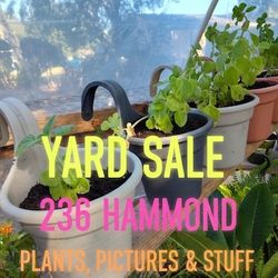 Yard Sale Saturday! Here 'Till 4pm!