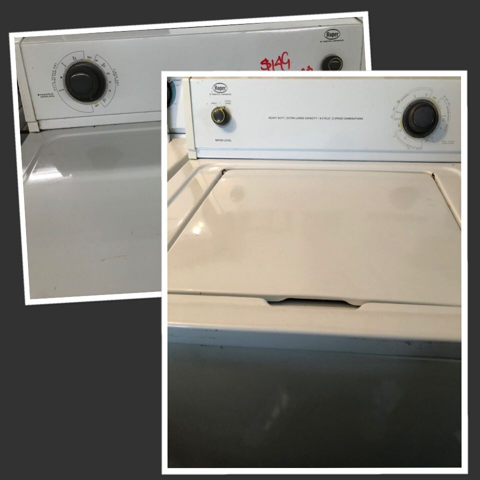 Nice Easy to Use Roper (Whirlpool) Washer Dryer Set! Guaranteed 30 Days! Delivery is Available