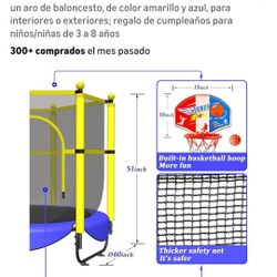 Trampolín para niños 
