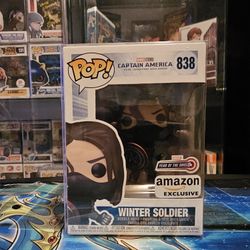 Winter Soldier With Shield Funko Pop