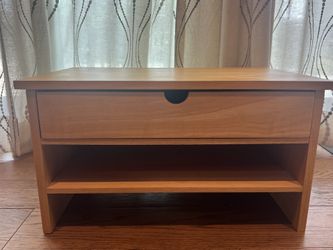 Computer Monitor Riser Desk Organizer