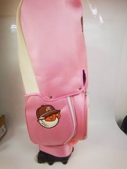 MALBON GOLF Caddy Bag Stand Type Pink