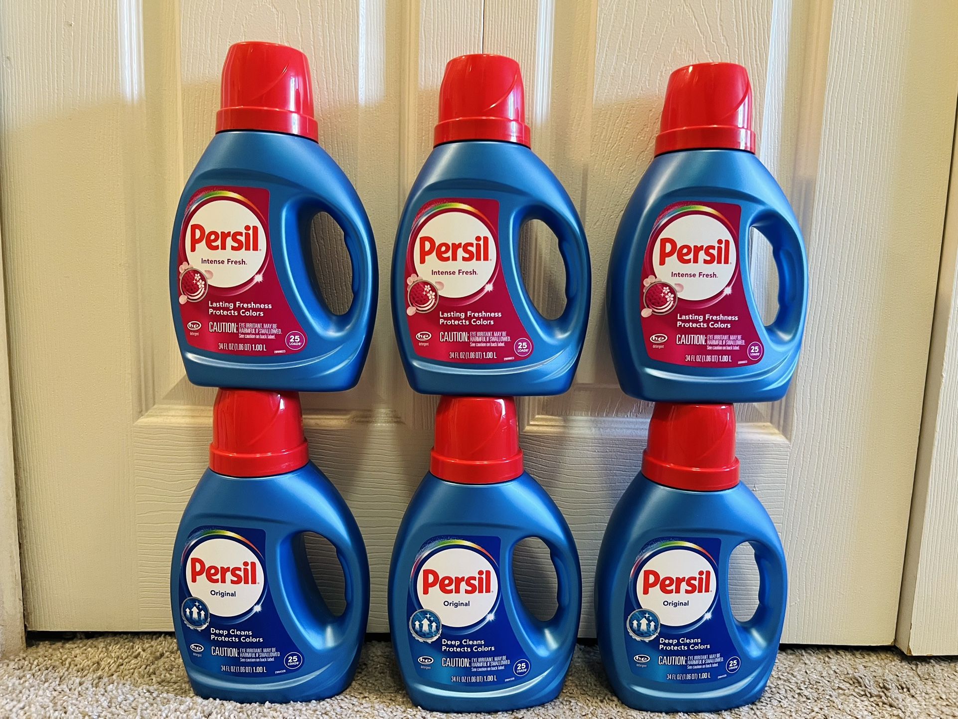 Persil Laundry Detergent 25 Loads (6 For $25)