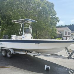 2000 Carolina skiff Sea Chaser 22 ft
