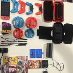 Nintendo Switch - Everything You Need For 4 Players