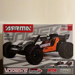 ARRMA 1/10 VORTEKS 2WD RTR Brushed Stadium Truck (Battery & Charger Included) Purple