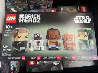 LEGO BRICKHEADZ: Battle of Endor Heroes (40623) Retired New in Sealed Box