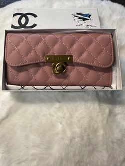 Pink Long Wallet