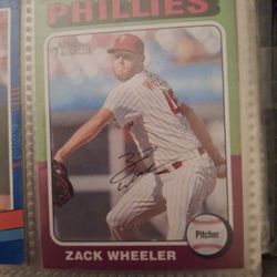 2024 Heritage Zack Wheeler Baseball Card