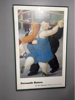 Botero Art Poster