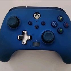 Blue PowerA Enhanced Wired Controller for Xbox Series X and S 