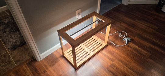 Indoor bamboo led grow light