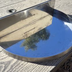 Smoke and Sizzle – Stainless Steel Charcoal Basket and Drip Tray for Weber Kettle 22" Grills