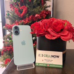 New Years Sale! iPhone 16 Unlocked 128GB - Teal