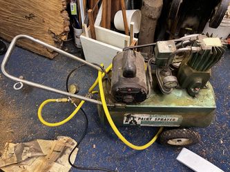 Compressor/Paint Sprayer 1/2 HP 100 PSI