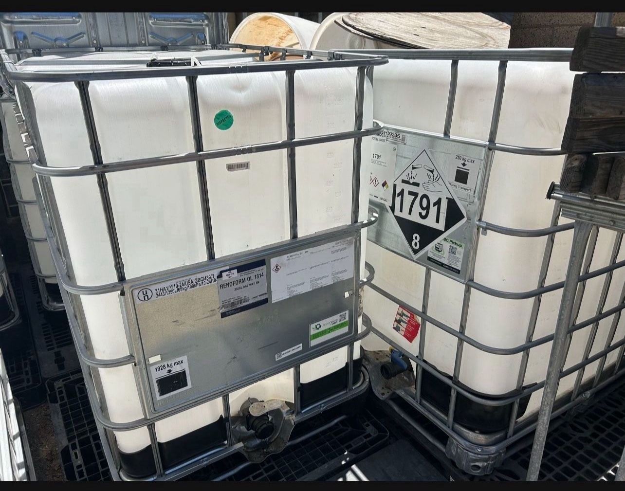 IBC Totes 330 Gallons  (have 8 Available) $75 Each