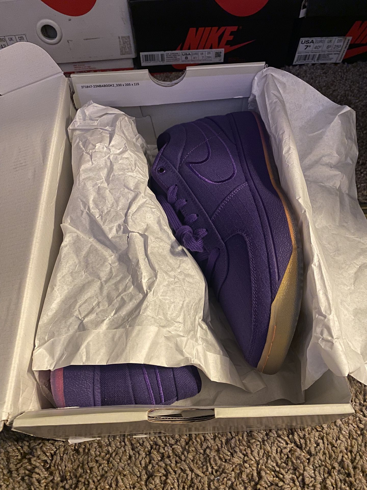 2024 Nike Book I “Sunset” DS Size 8.5