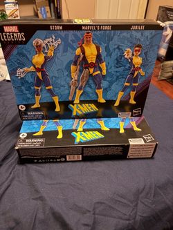 Marvel Legends X-Men 60 Years Storm Forge Jubilee 3-Figure Packs