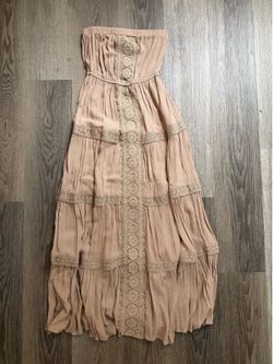 Strapless Dress