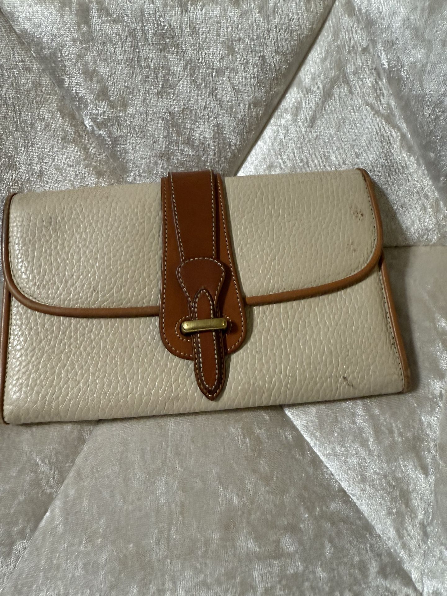 Vintage Dooney & Bourke Madison Clutch Wallet- All-Weather Leather