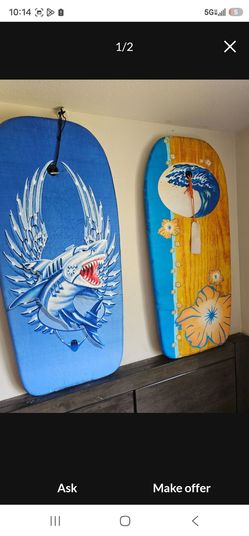 Vintage boogie boards