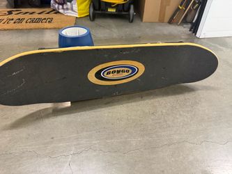 Bongo Board Skateboard Surf Snowboard Balance Core Training Exercise Workout