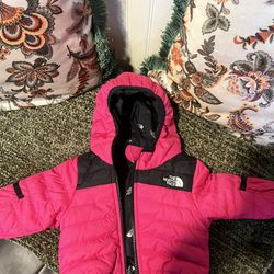 North Face Infant reversable infant jacket