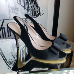 Kate spade black heel size 9.5
