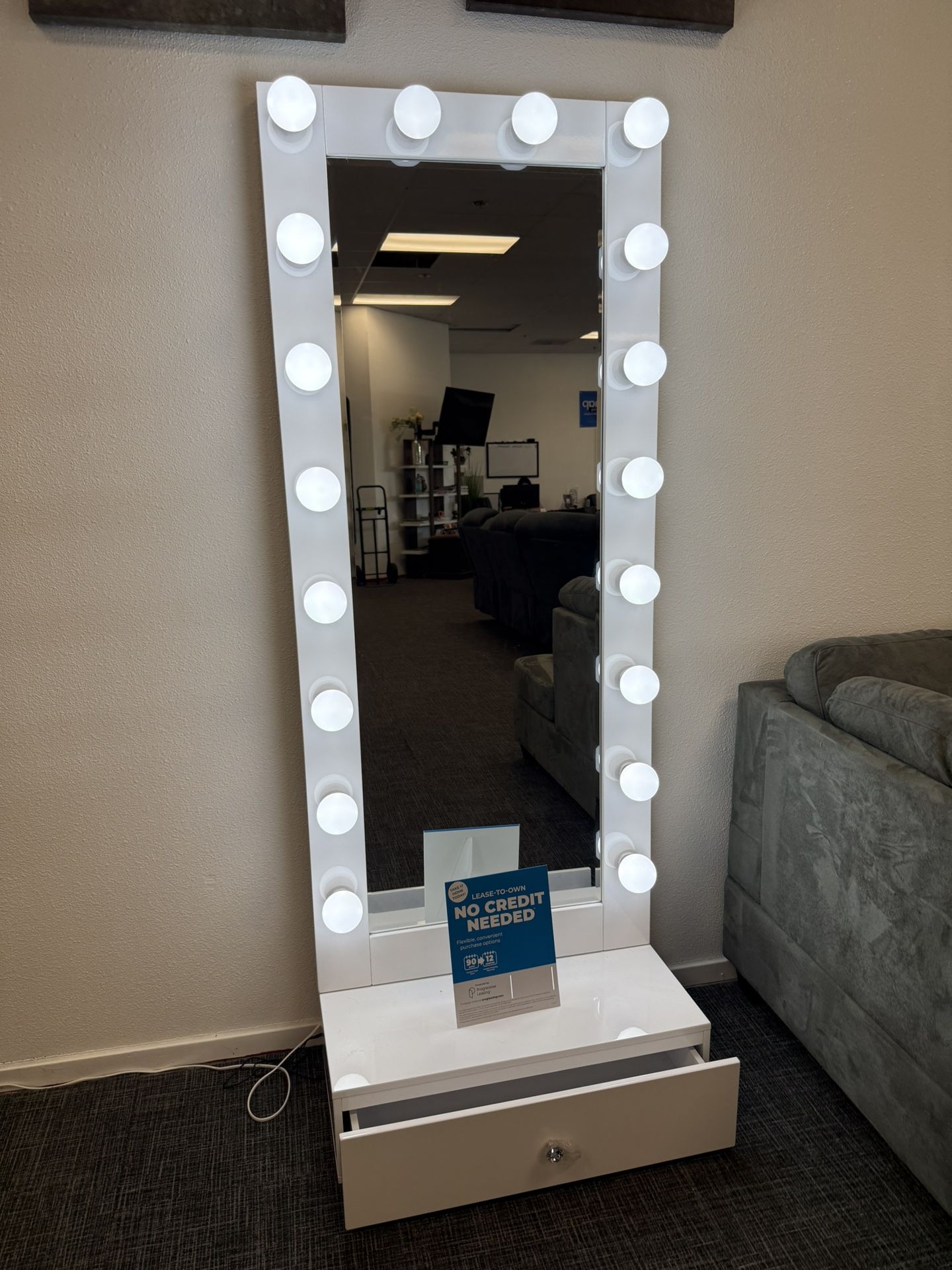 β¨ White Vanity w/ Mirror & Storage β $349 Steal!