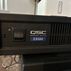 QSC CX404 Four Channel (Bridgeable) Amplifier
