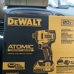 DeWalt 20v   Atomic Compact Series 1/4 Impact Driver