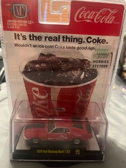 Coca-Cola 1970 Ford Mustang Limited edition diecast Coca-Cola 1970 Ford Mustang Limited edition