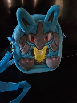 Pokemon Lucario Small Plush Sidebag