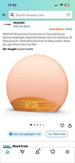 Sunrise Alarm Clock