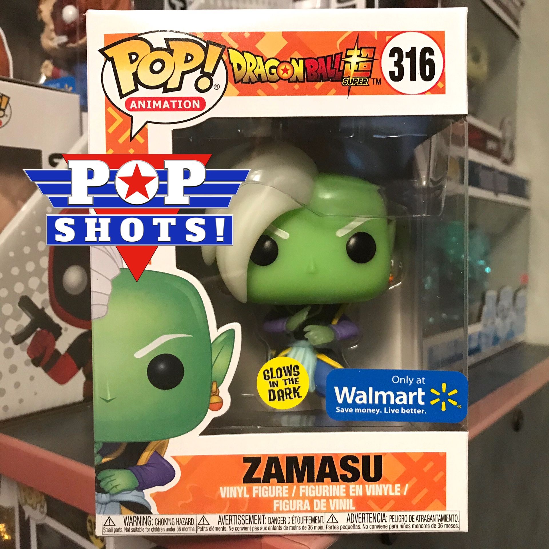Dragonball Z Zamasu (GITD) #316 Funko Pop!