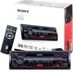 Sony DSX-A410BT Single Din Bluetooth Front USB AUX Car Stereo Digital Media Receiver (No CD Player)

