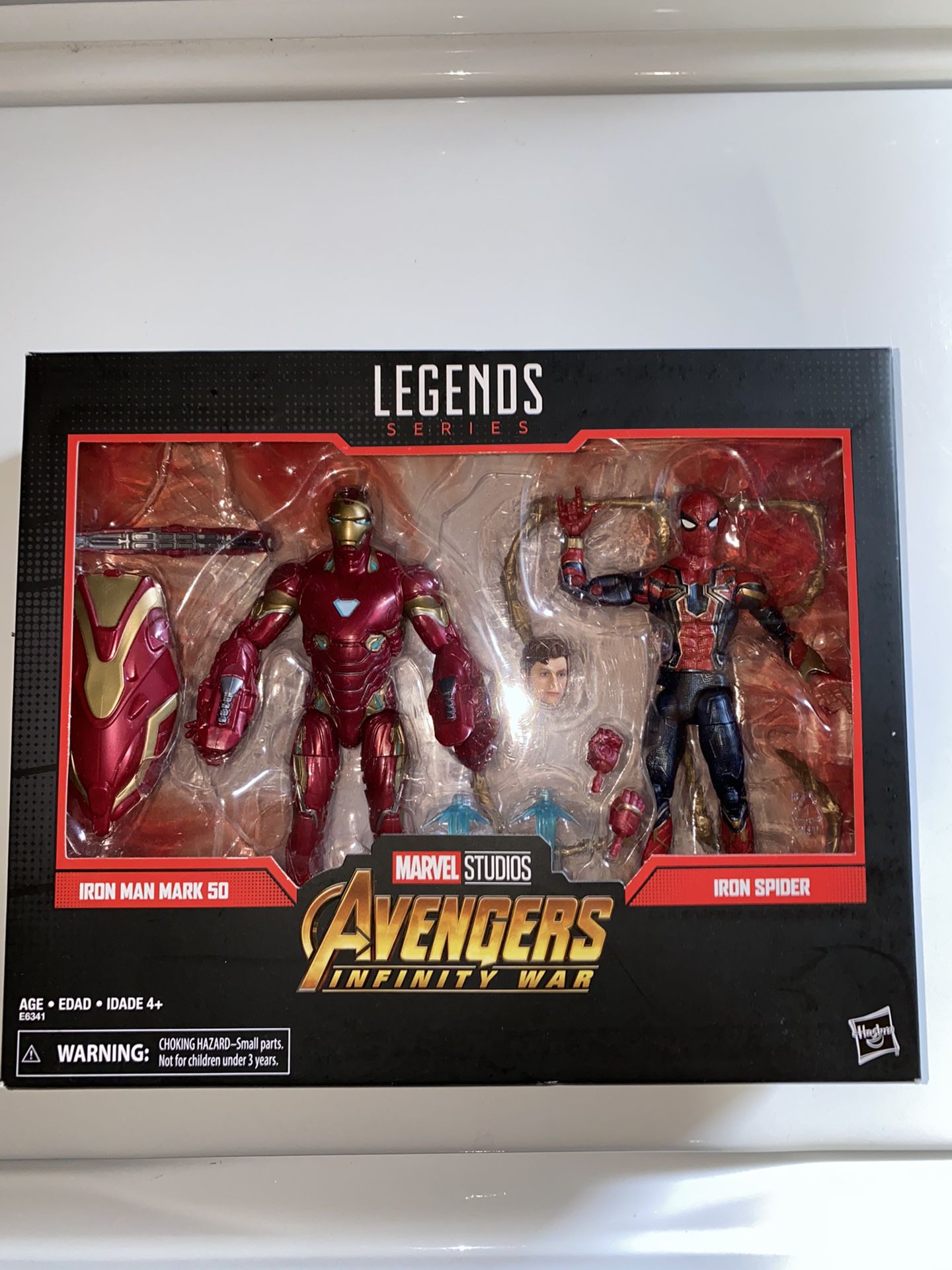 Marvel legends Spider-Man and Ironman 2pack