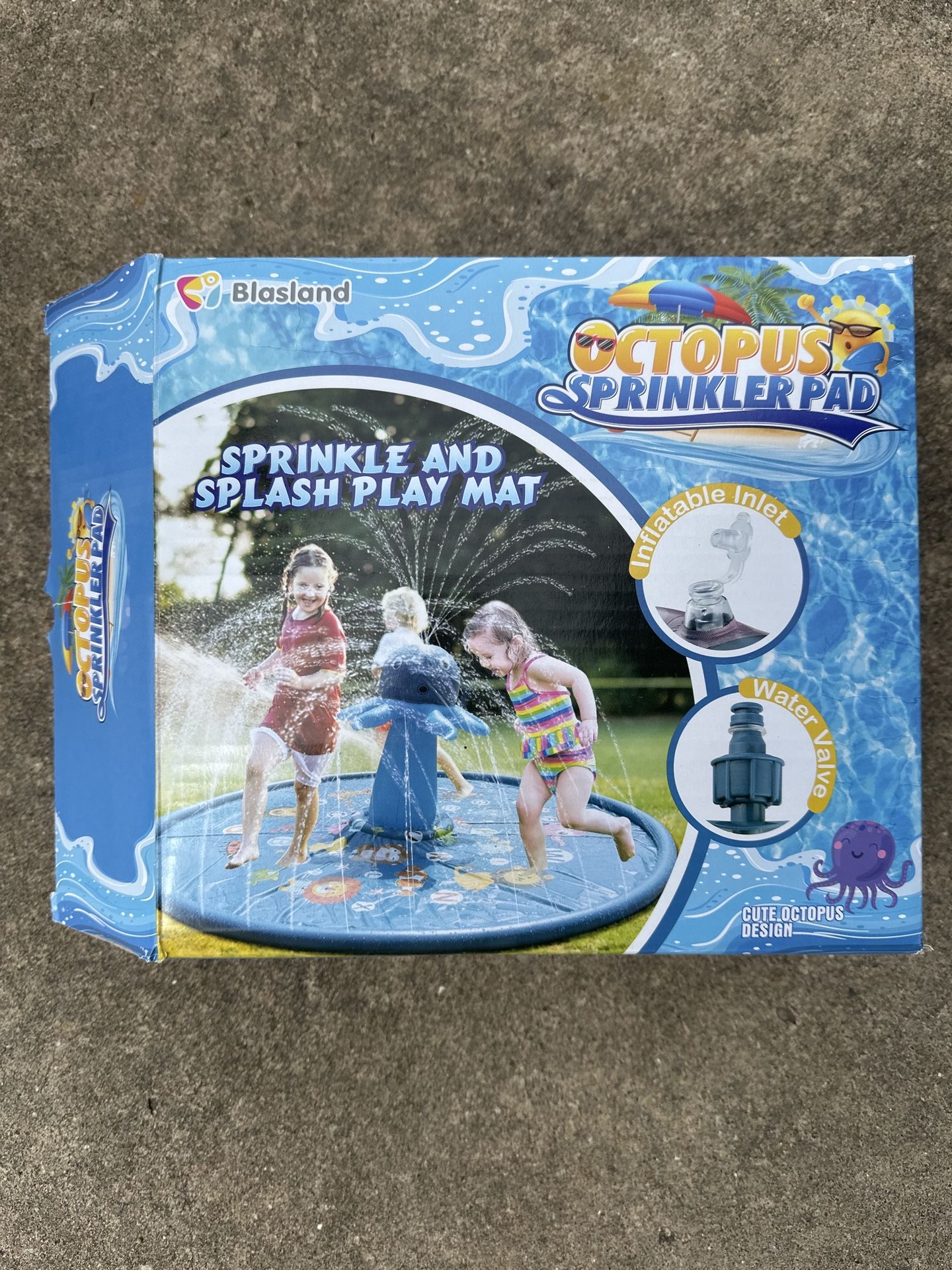 Octopus Sprinkler Pad