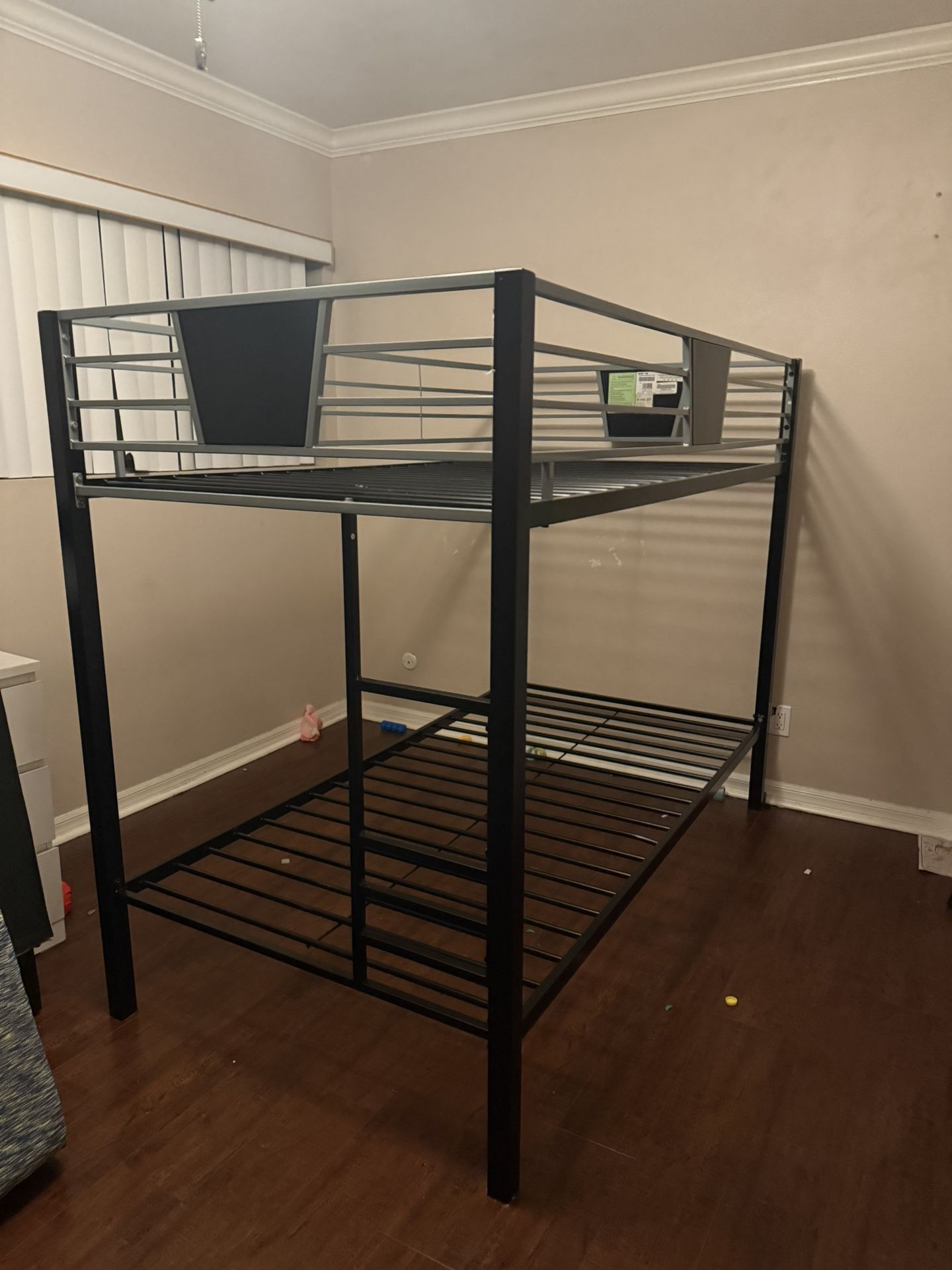 Twin Bunk Beds With Ladder (mattress Not Included)
