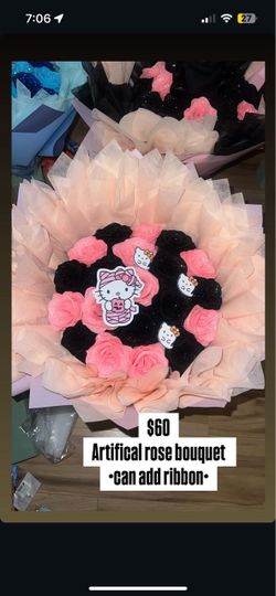 Halloween hello kitty bouquet