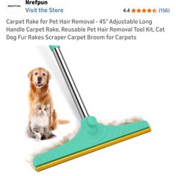 Carpet Rake for Pet Hair Removal 