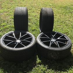20 Inch Niche Rims and Tires  For BMW 5 Series 